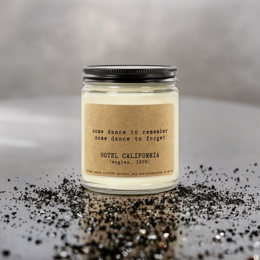 Illuminate Your Life with Our Hand-Poured Song Lyric Candles