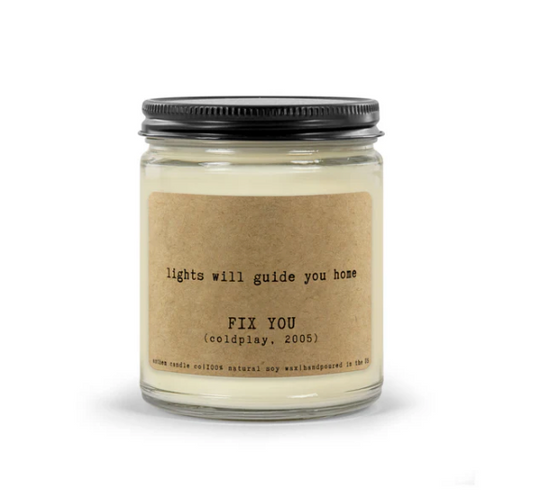 Looking for Unique Christmas Gifts? Consider Song Lyric Candles