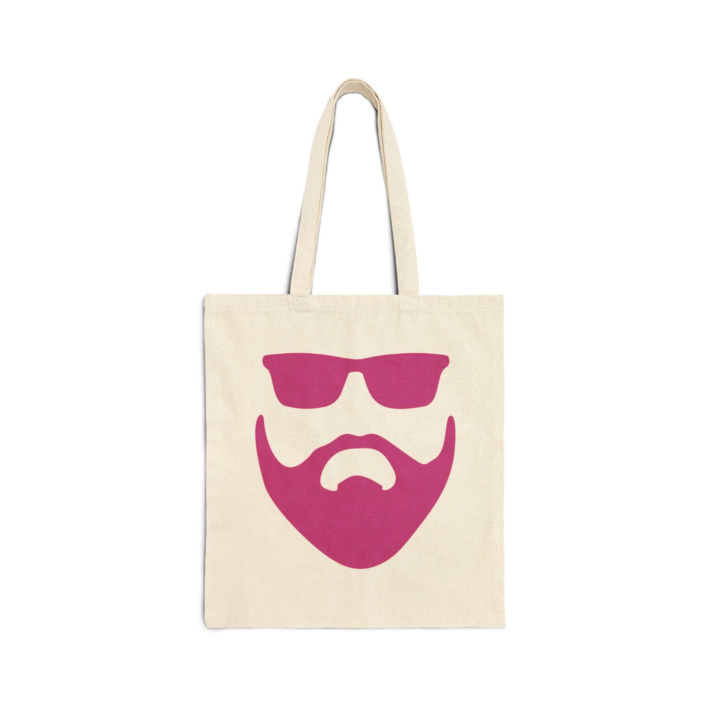 "So Many Beards So Little Time" (pinkitydinkity) 100% Cotton Canvas Tote Bag