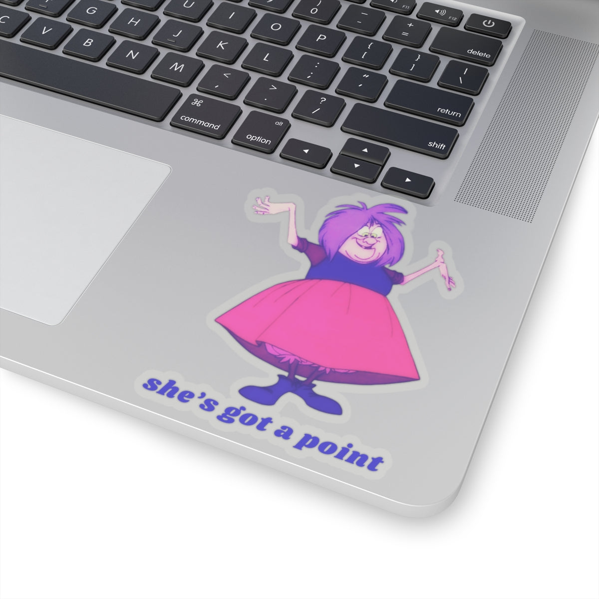 MADAM MIM "She's Got a Point" Kiss-Cut Sticker