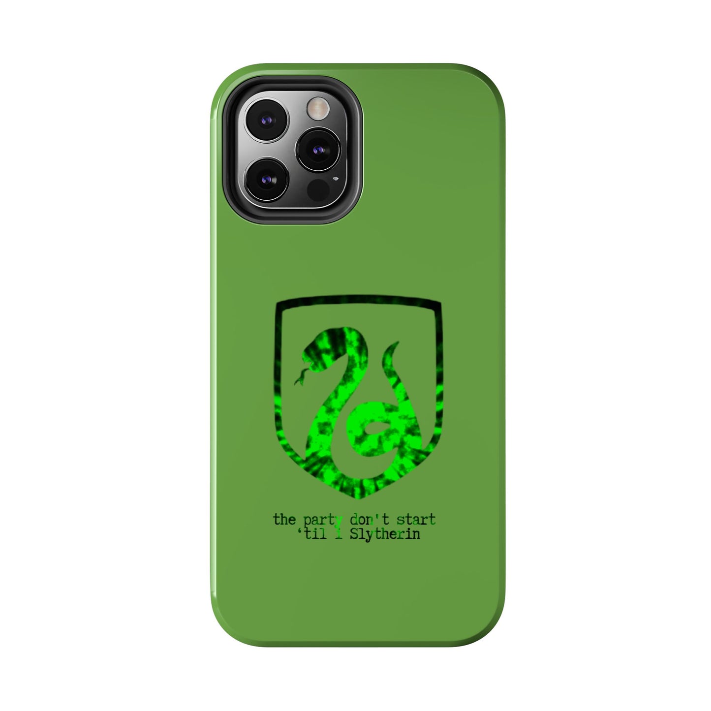 Sorting Hat Series Slytherin Tough Phone Case - Stylish Protection for Harry Potter Fans