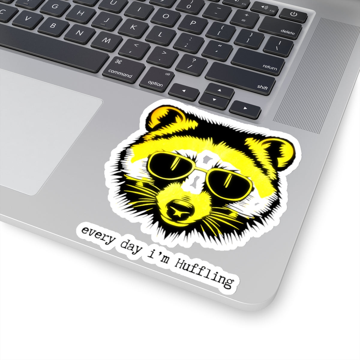 Potterhead Series "Every day I'm Huffling" Hufflepuff Kiss-Cut Sticker