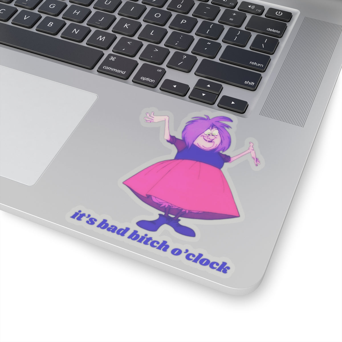 MADAM MIM "it's bad bitch o'clock" Kiss-Cut Sticker