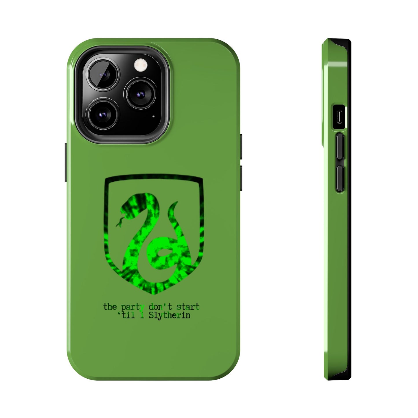 Sorting Hat Series Slytherin Tough Phone Case - Stylish Protection for Harry Potter Fans