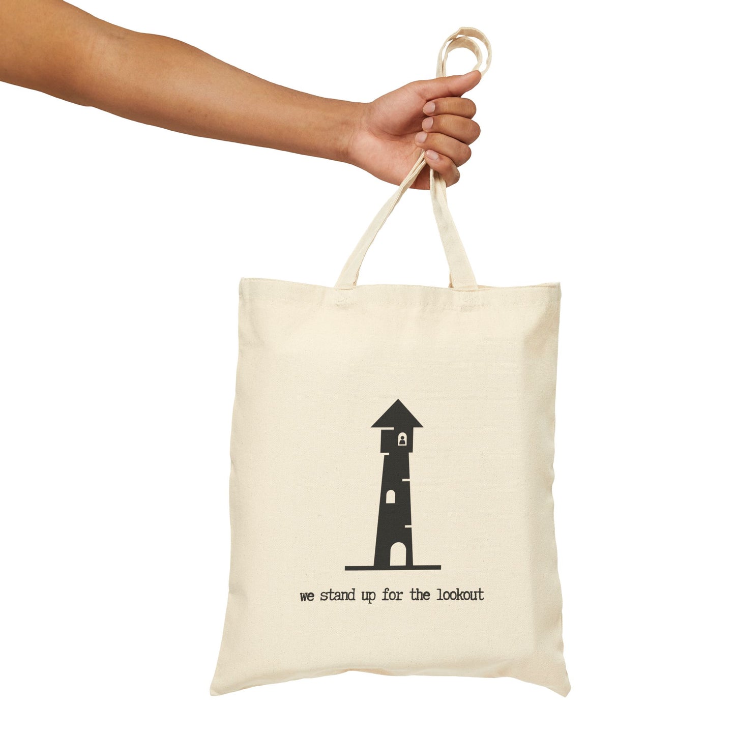 We Stand Up for the Lookout Indigo Girls 100% Cotton Canvas Tote Bag