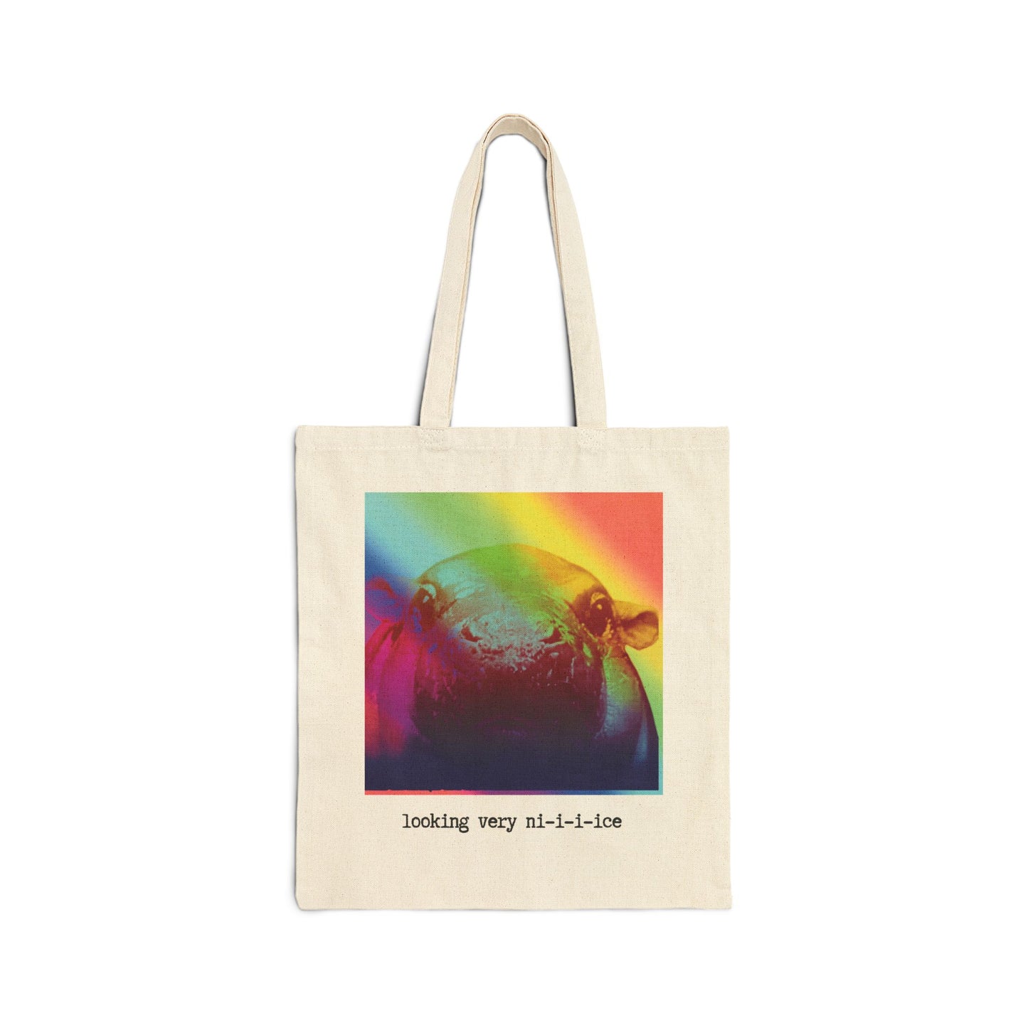 Pop Art #MOO DENG ("looking very nice") Tote Bag