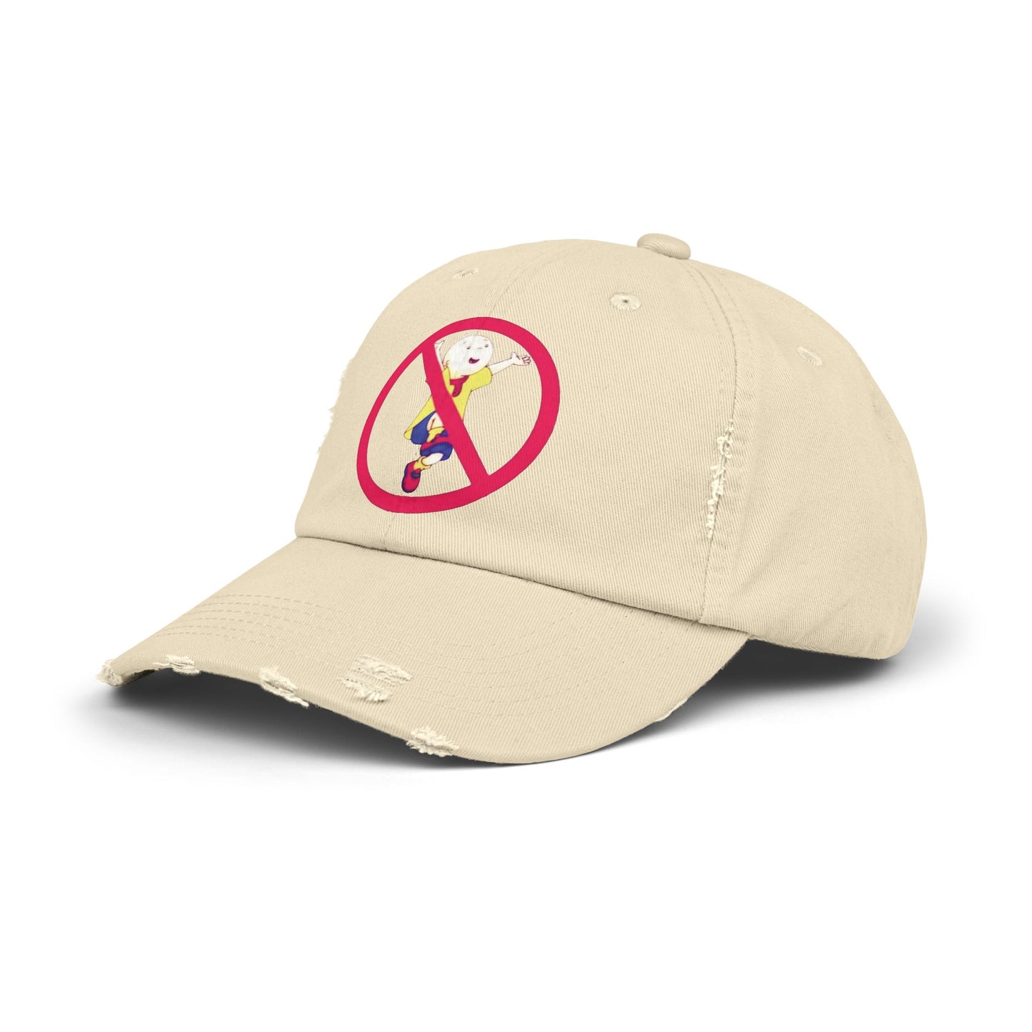 Caillou is the Worst Unisex Distressed Cap