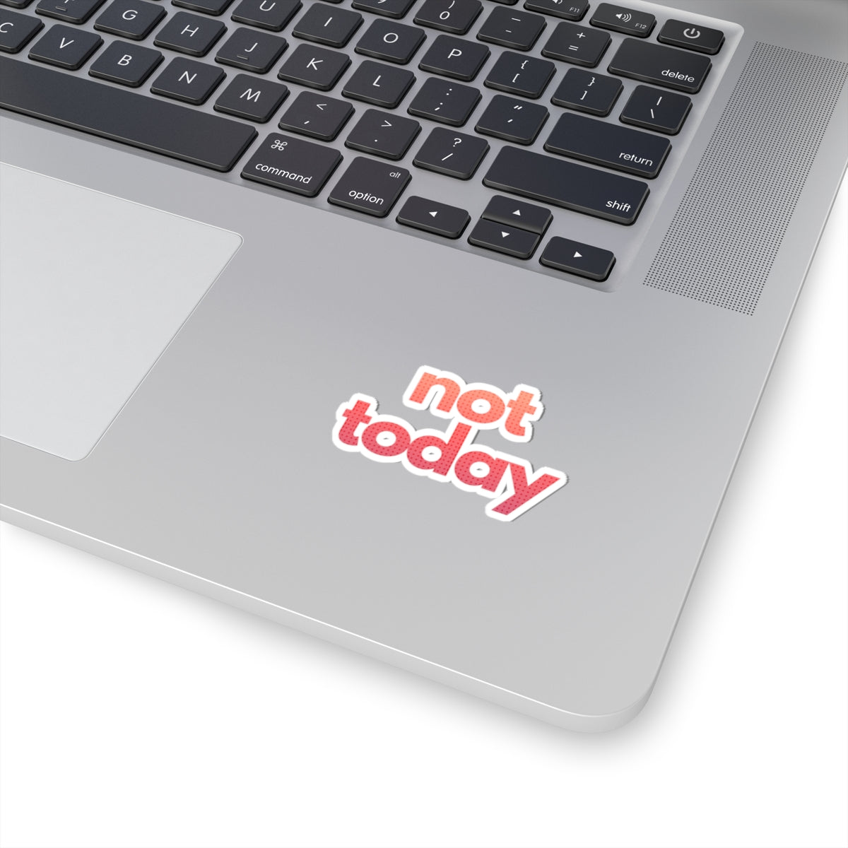 NOT FEELING IT series ("not today")  Kiss-Cut Sticker