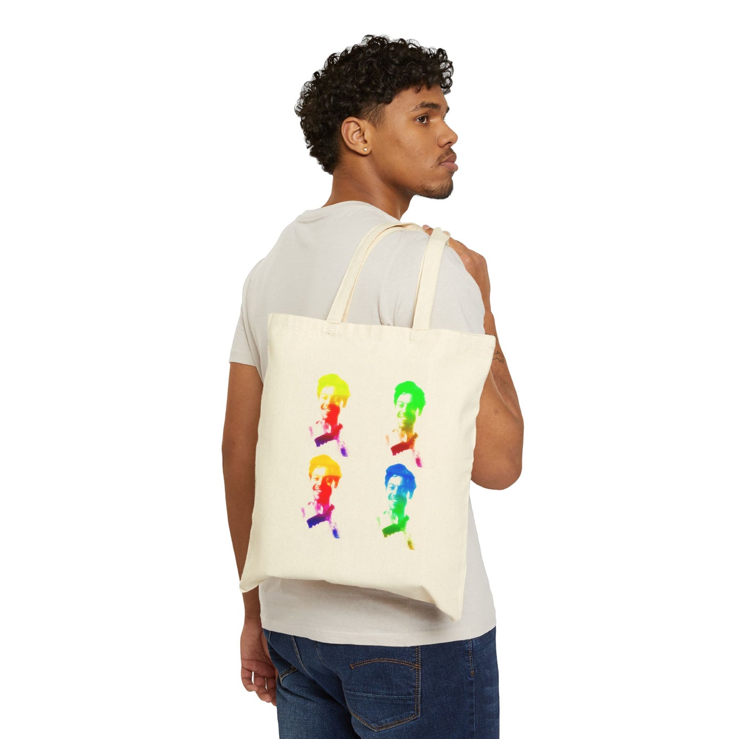 POP ART HARRY STYLES 2  Canvas Tote Bag