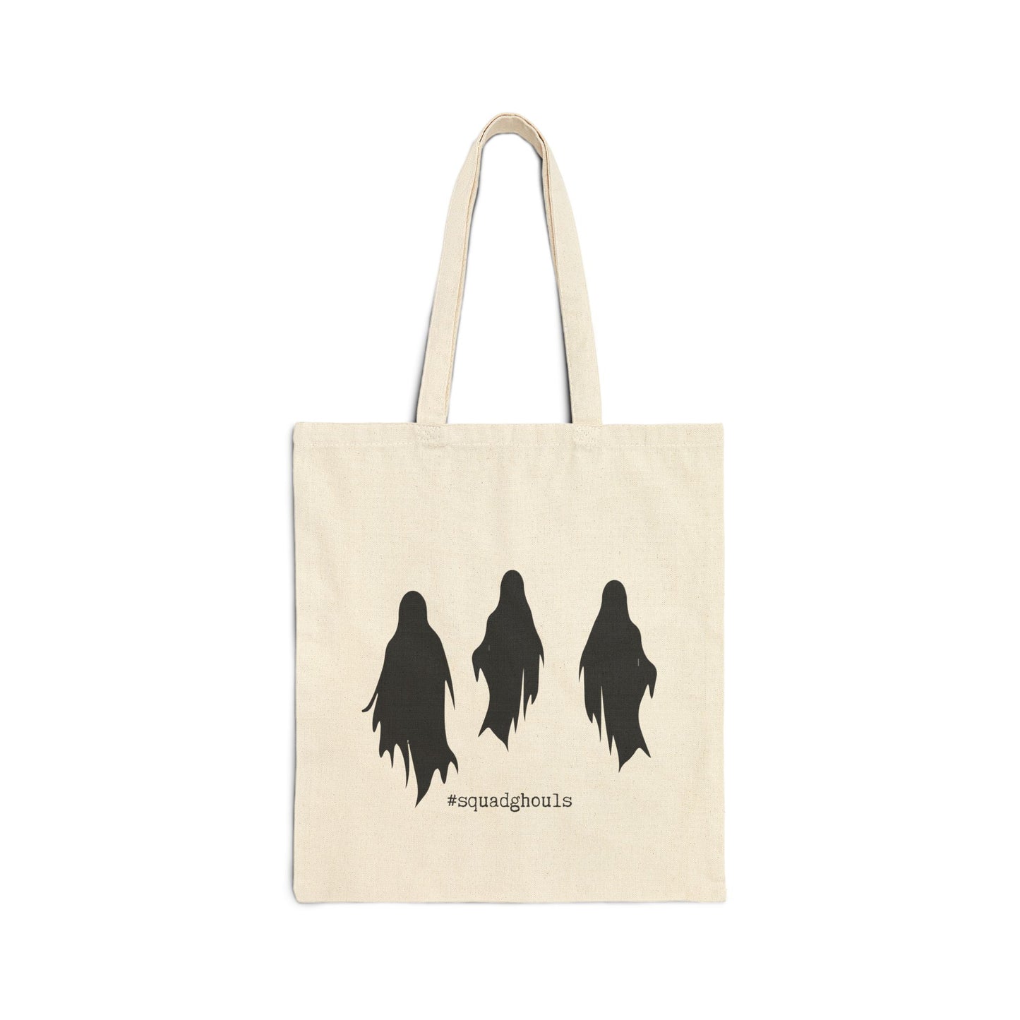 #SQUADGHOULS"  100% Cotton Canvas Tote Bag