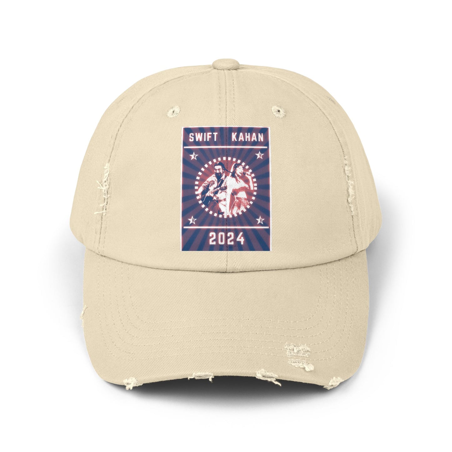 SWIFT/KAHAN 2024 (blue) Unisex Distressed Cap