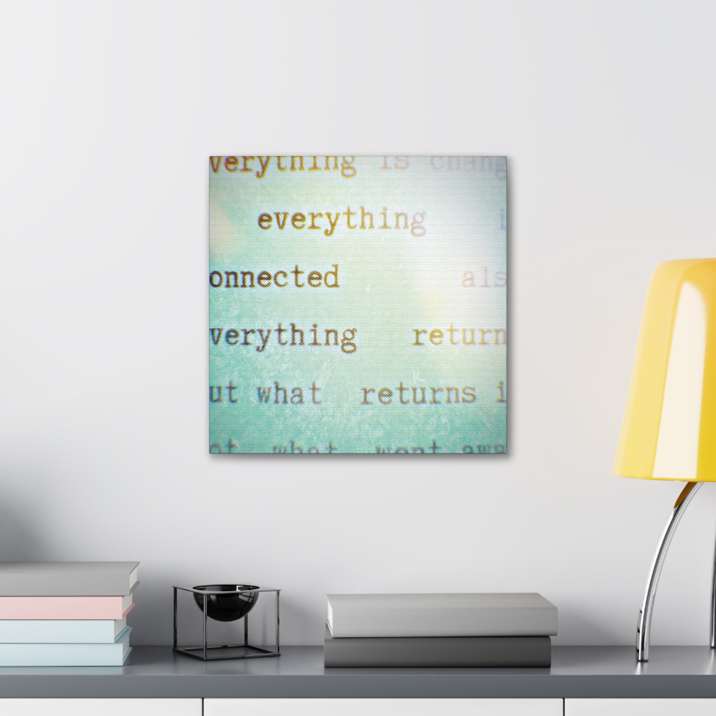 "Everything Is Connected"  | Modern Art for Home Decor