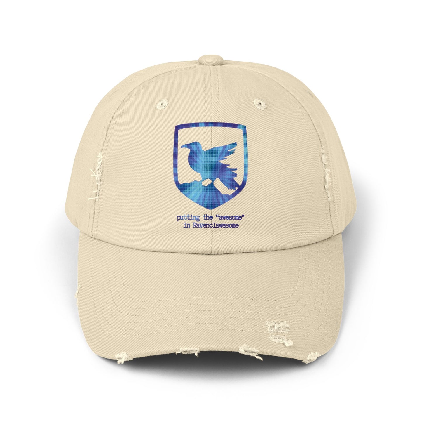 SORTING HAT SERIES (Ravenclaw) Unisex Distressed Cap