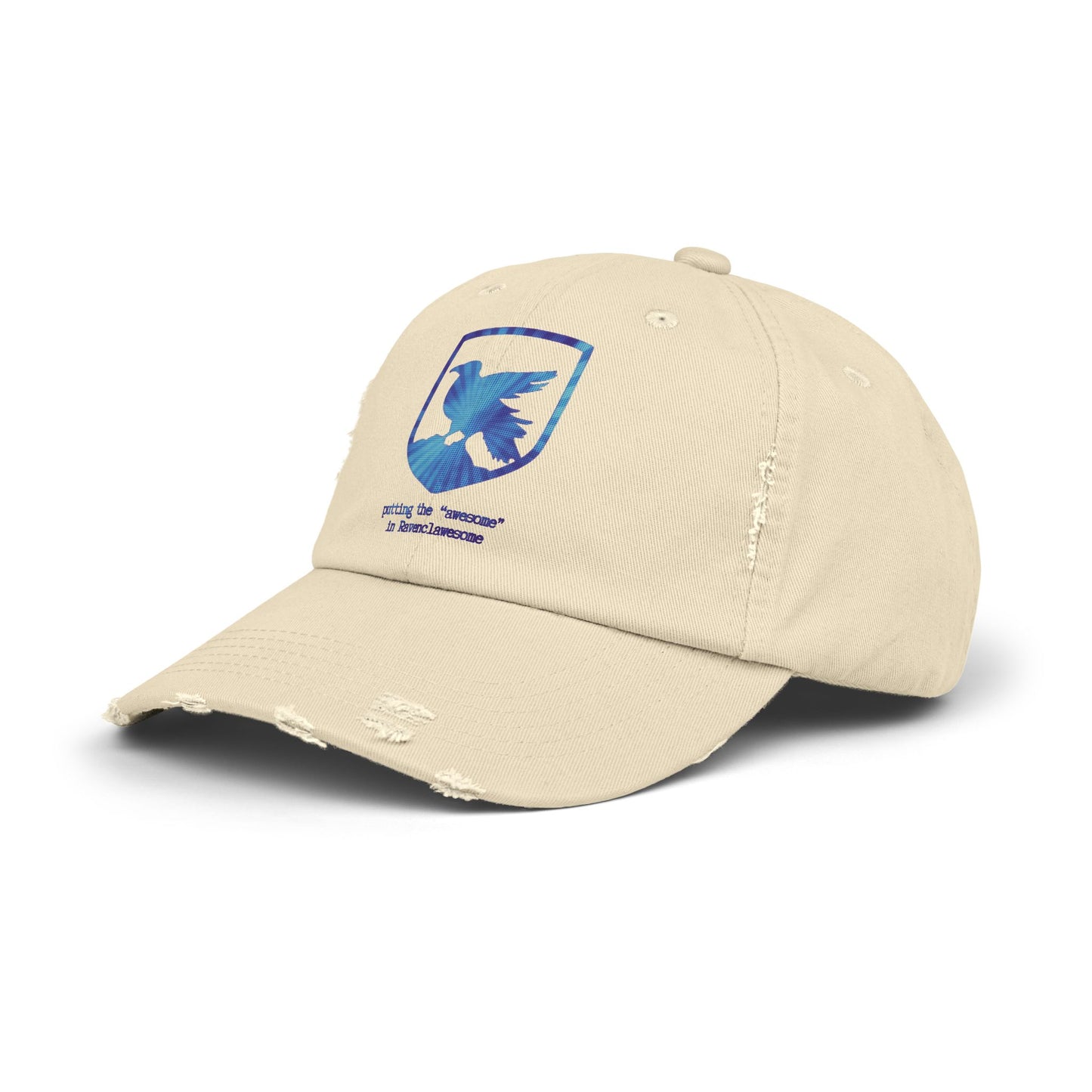 SORTING HAT SERIES (Ravenclaw) Unisex Distressed Cap