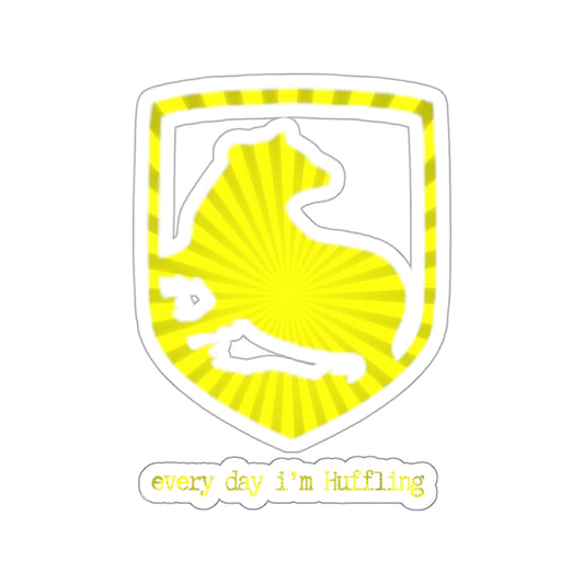 Sorting Hat Series HUFFLEPUFF Kiss-Cut Sticker