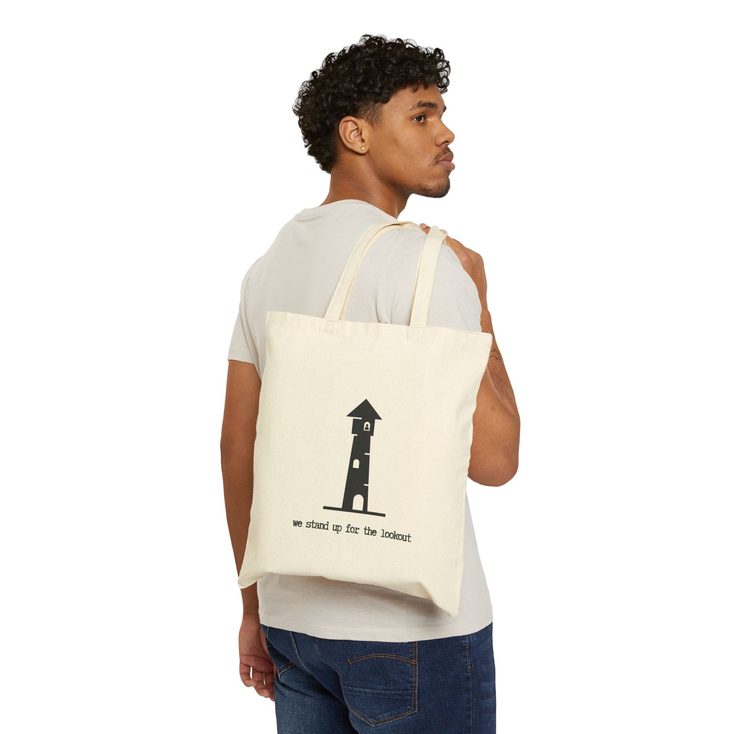 We Stand Up for the Lookout Indigo Girls 100% Cotton Canvas Tote Bag