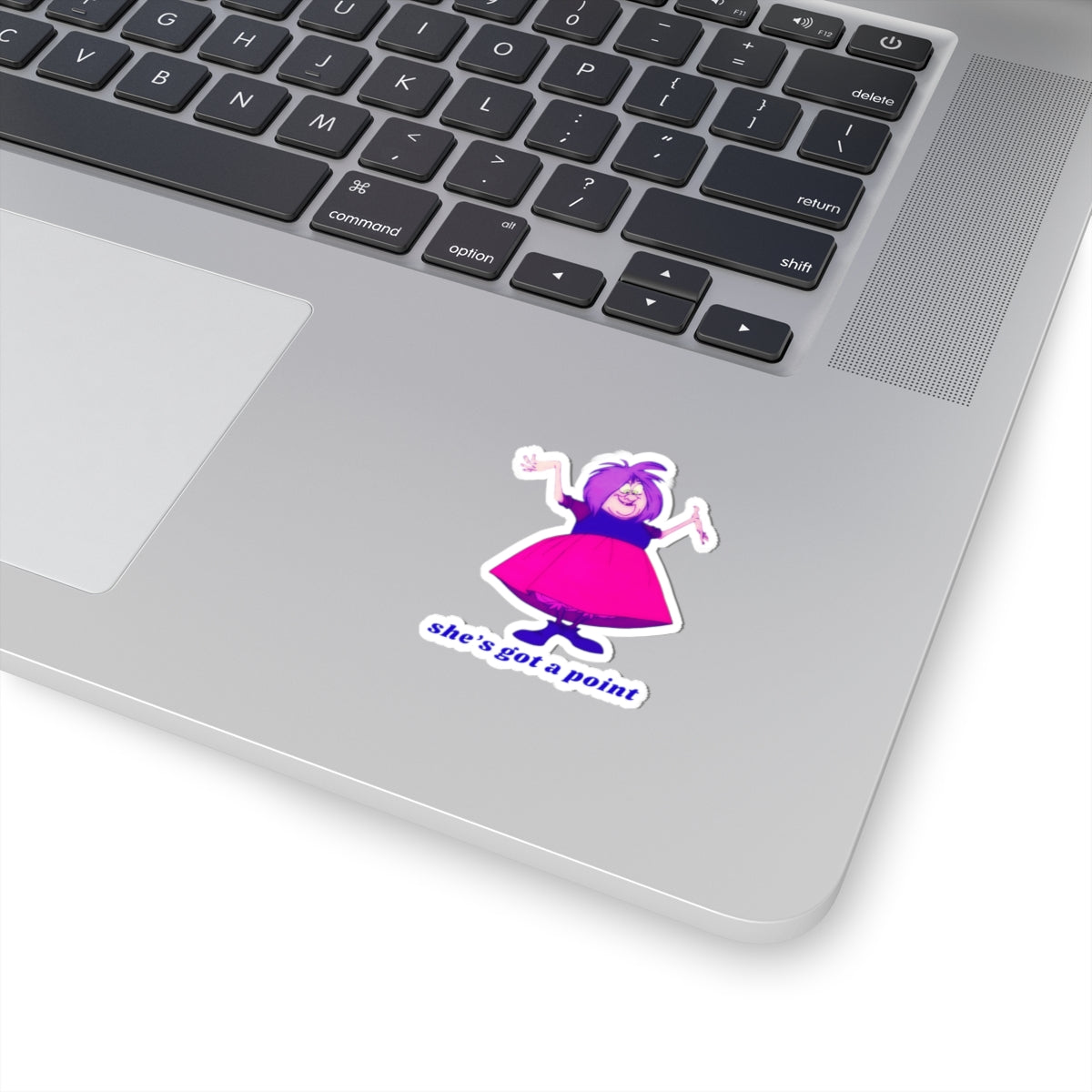 MADAM MIM "She's Got a Point" Kiss-Cut Sticker