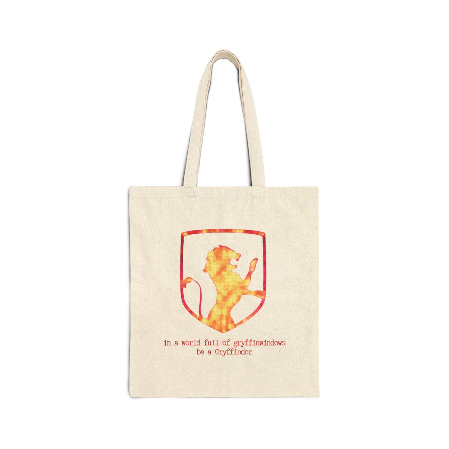 SORTING HAT SERIES (Gryffyndor) 100% Cotton Canvas Tote Bag