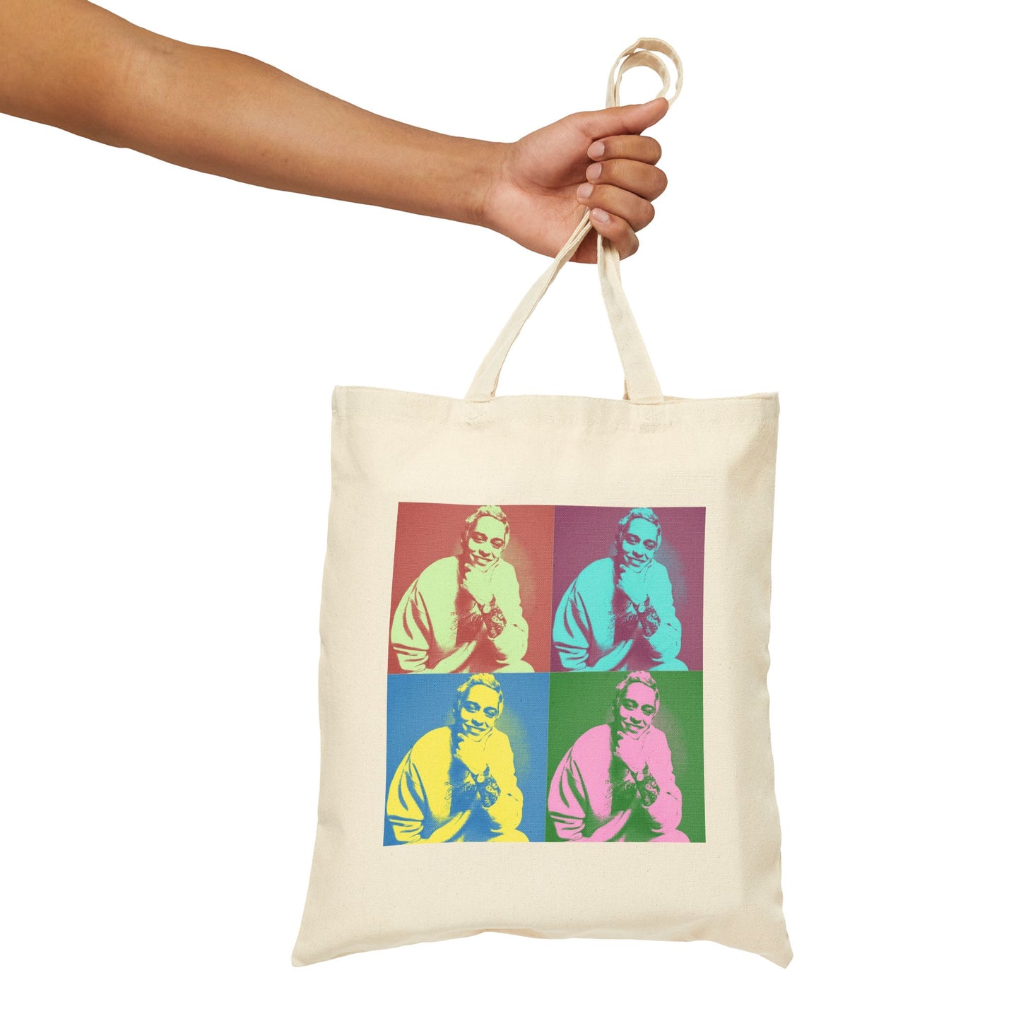 Pop Art Pete 100% Cotton Canvas Tote Bag