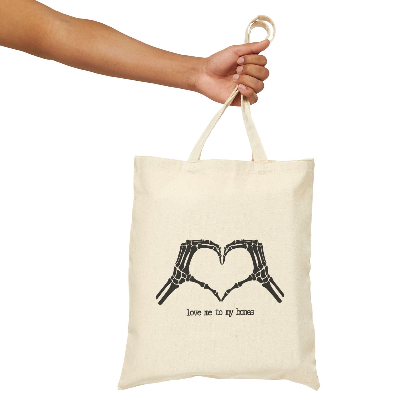 "Love me to my bones" Stargazing Myles Smith Inspired 100% Cotton Canvas Tote Bag