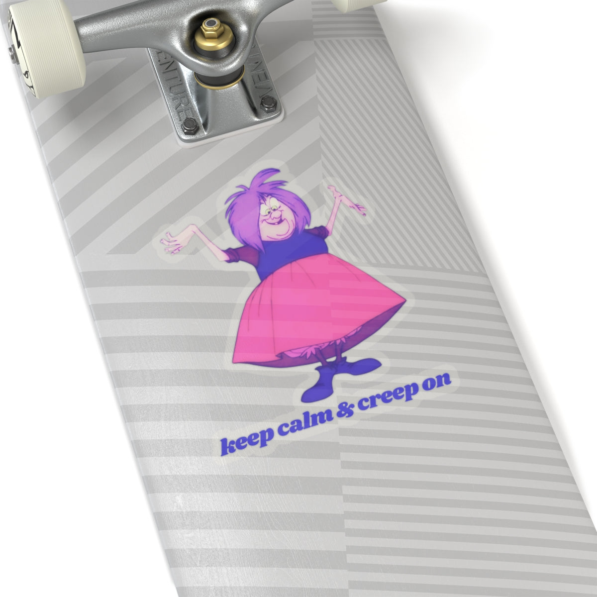 MADAM MIM "keep calm & creep on" Kiss-Cut Sticker