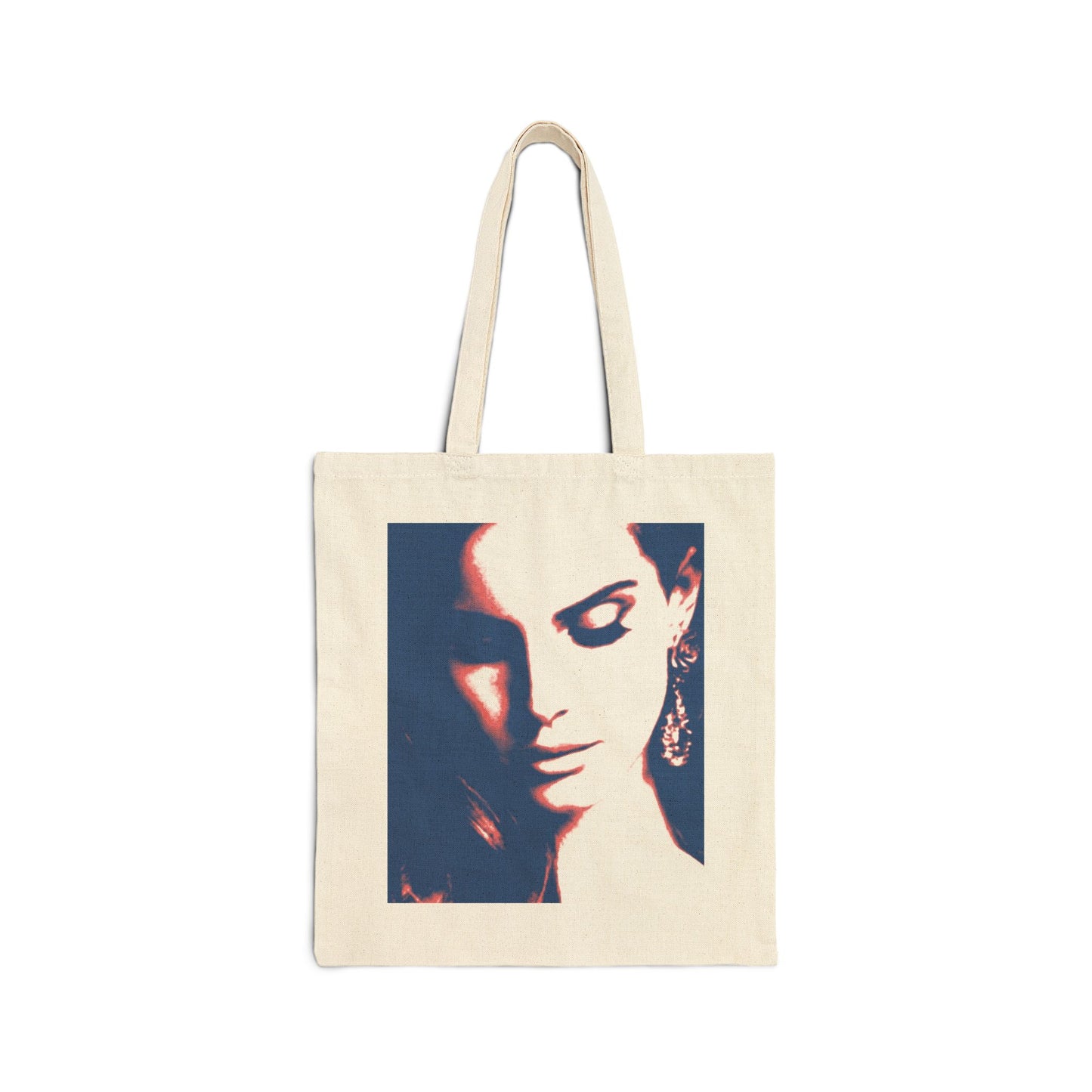 CHIAROSCURO LANA 100% Cotton Canvas Tote Bag