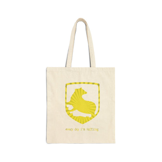 SORTING HAT SERIES (Hufflepuff) 100% Cotton Canvas Tote Bag