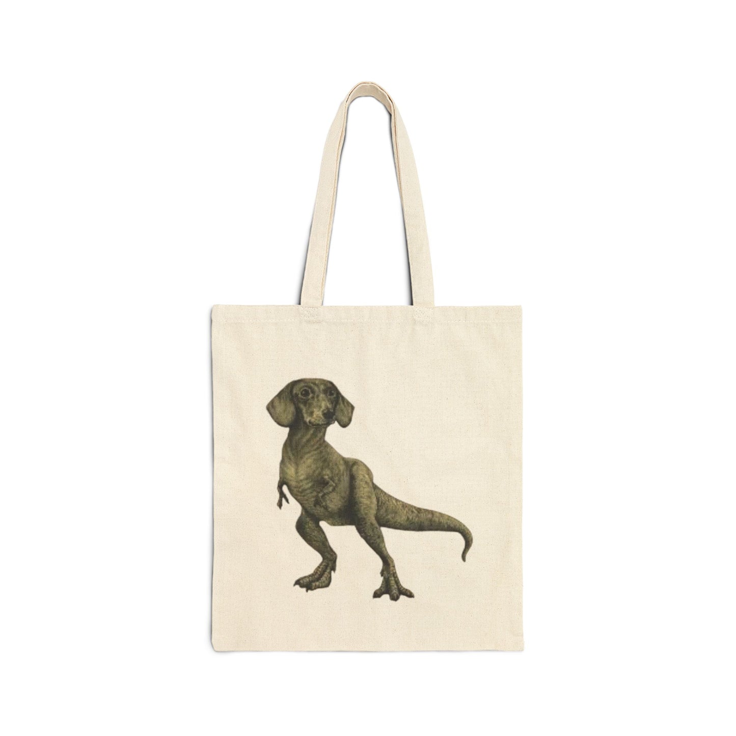 Doxy-saurus 100% Cotton Canvas Tote Bag