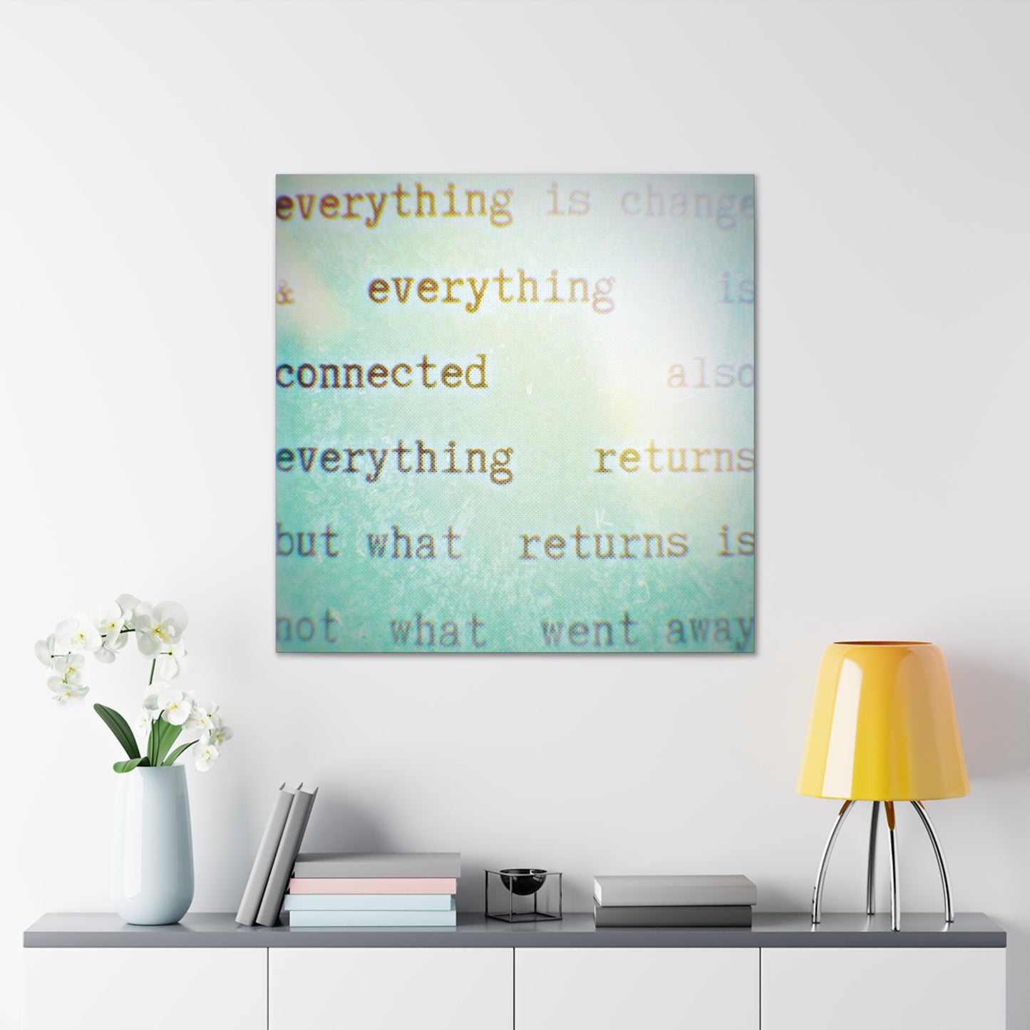 "Everything Is Connected"  | Modern Art for Home Decor