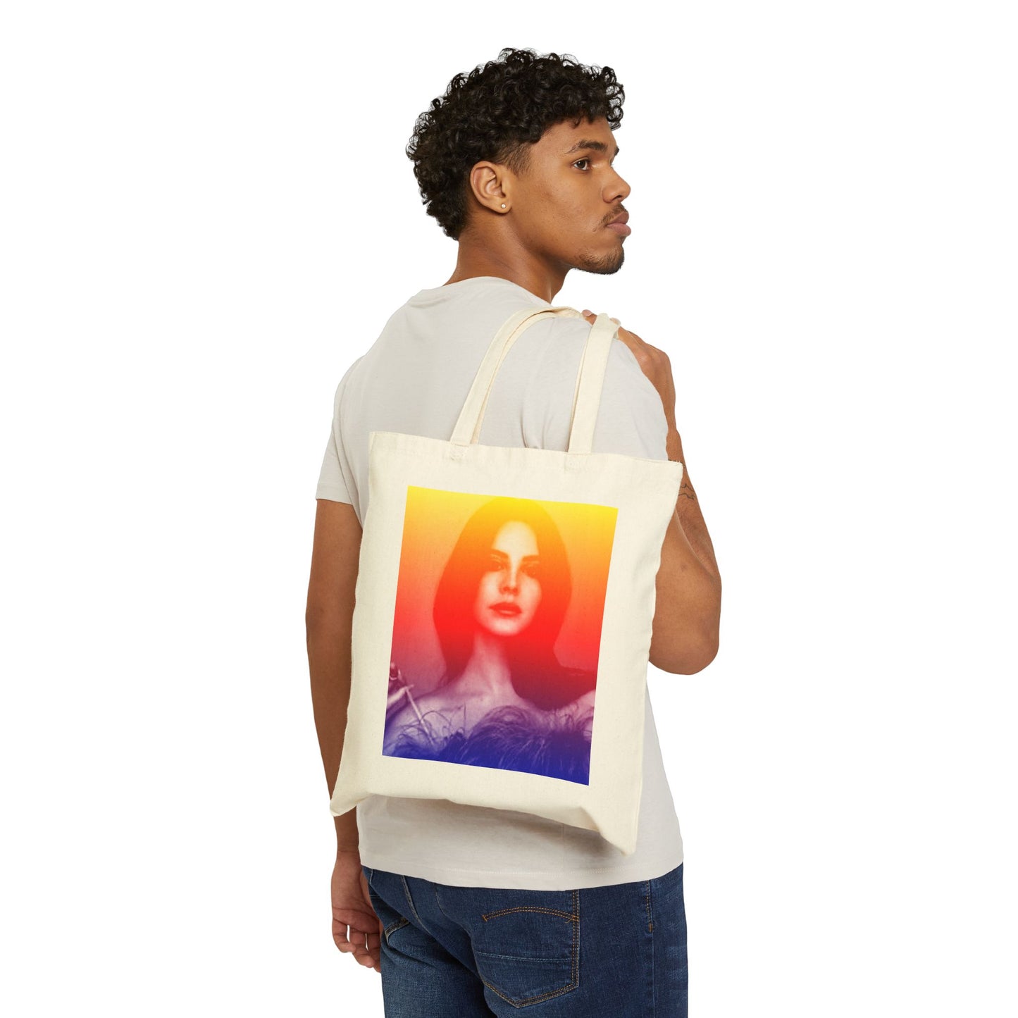 POP ART LANA 100% Cotton Canvas Tote Bag