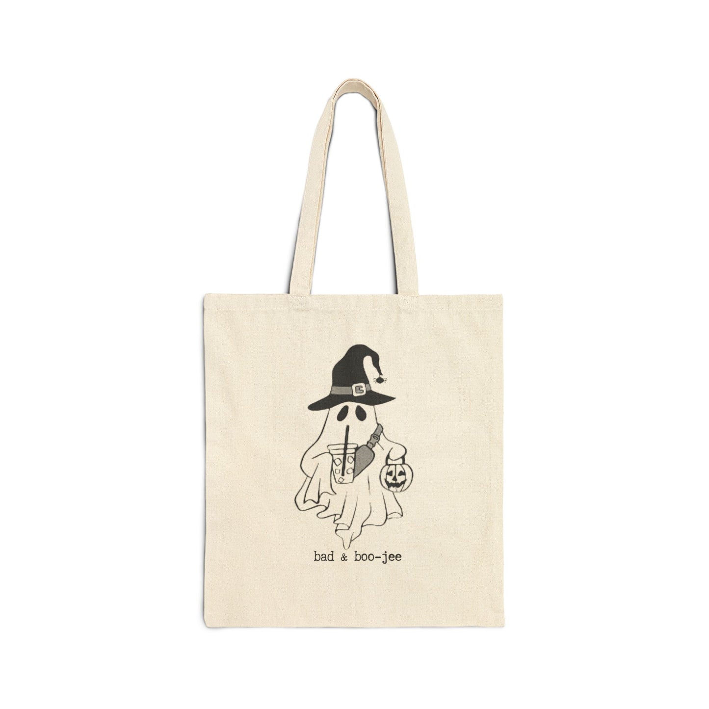 "bad & boo-jee" 100% Cotton Canvas Tote Bag