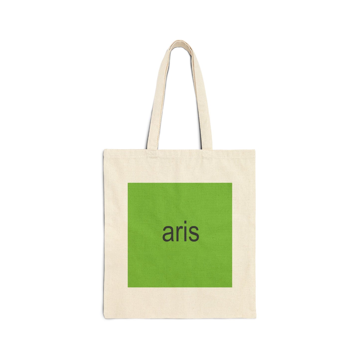 Brat-style ARIS 100% Cotton Canvas Tote Bag