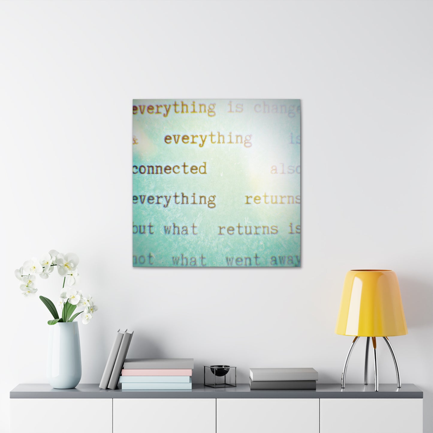 "Everything Is Connected"  | Modern Art for Home Decor