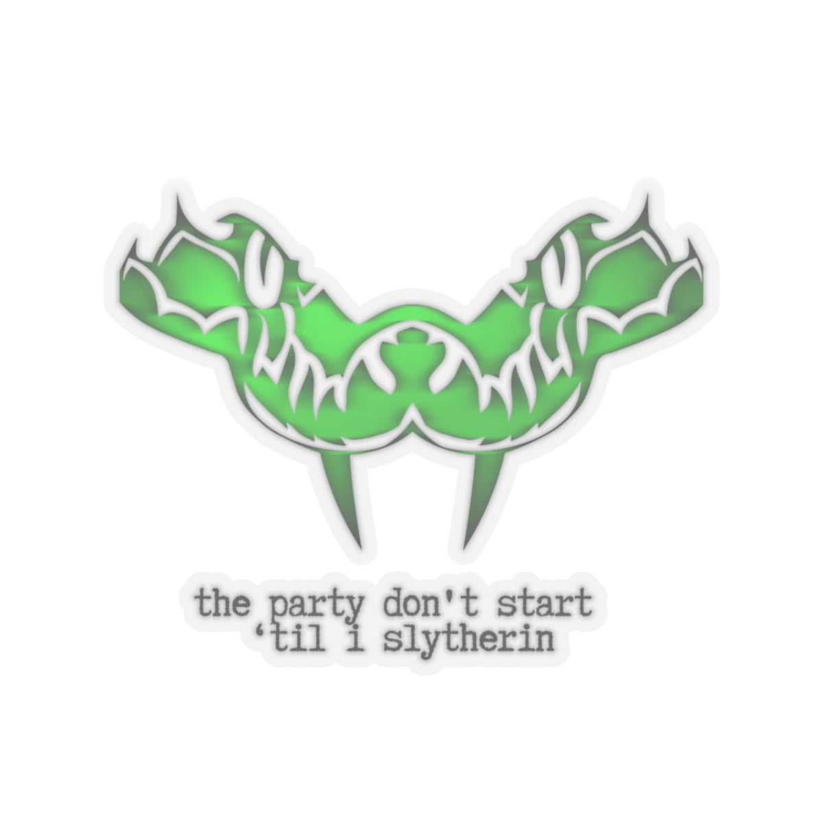 Sorting Hat Series Slytherin Kiss-Cut Sticker