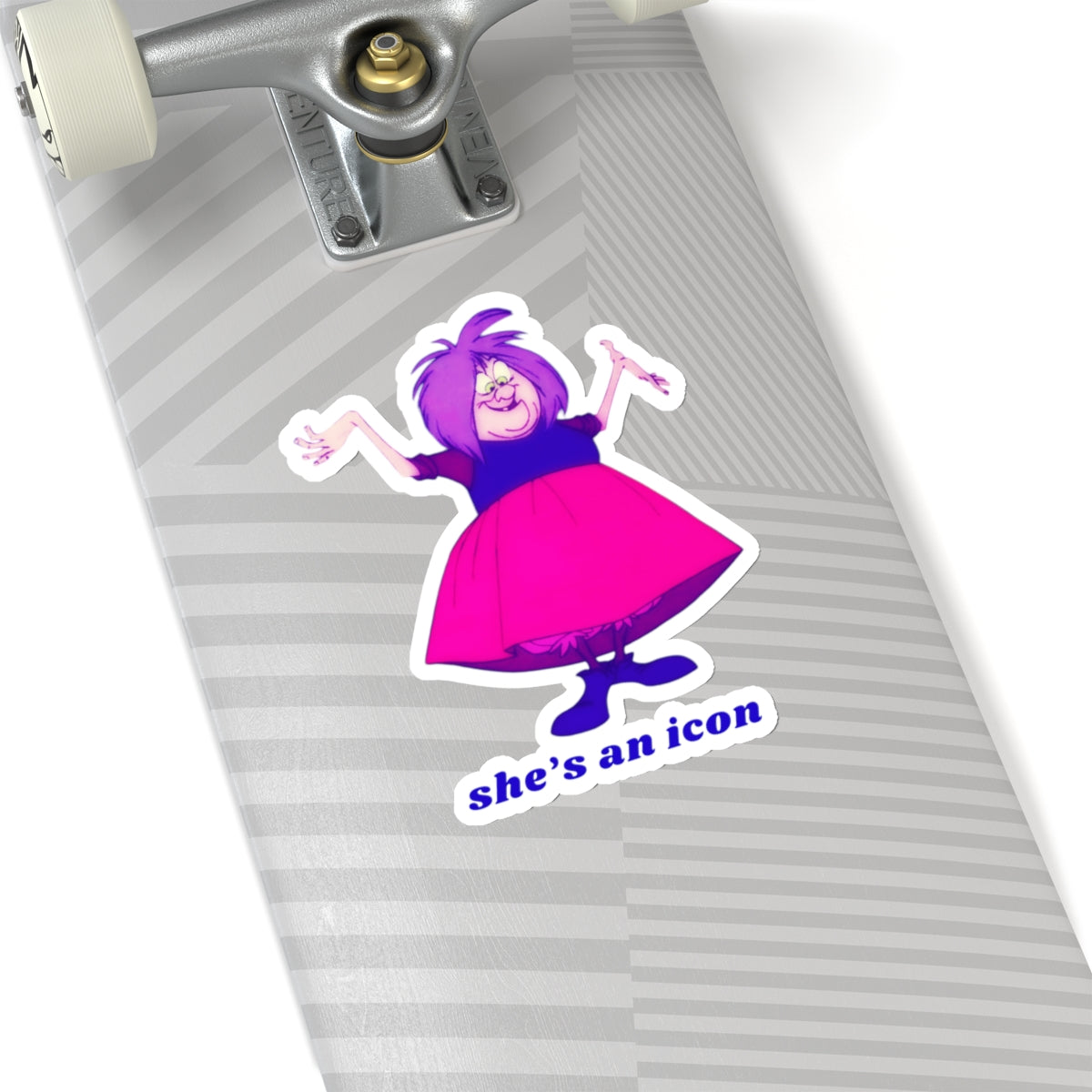 MADAM MIM "She's an Icon" Kiss-Cut Sticker