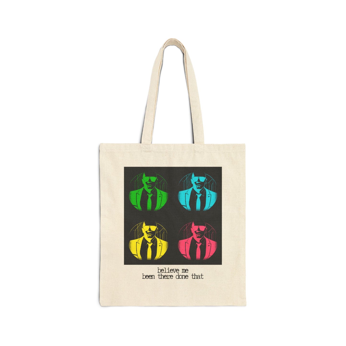 "Been There, Done That" 100% Cotton Canvas Tote Bag