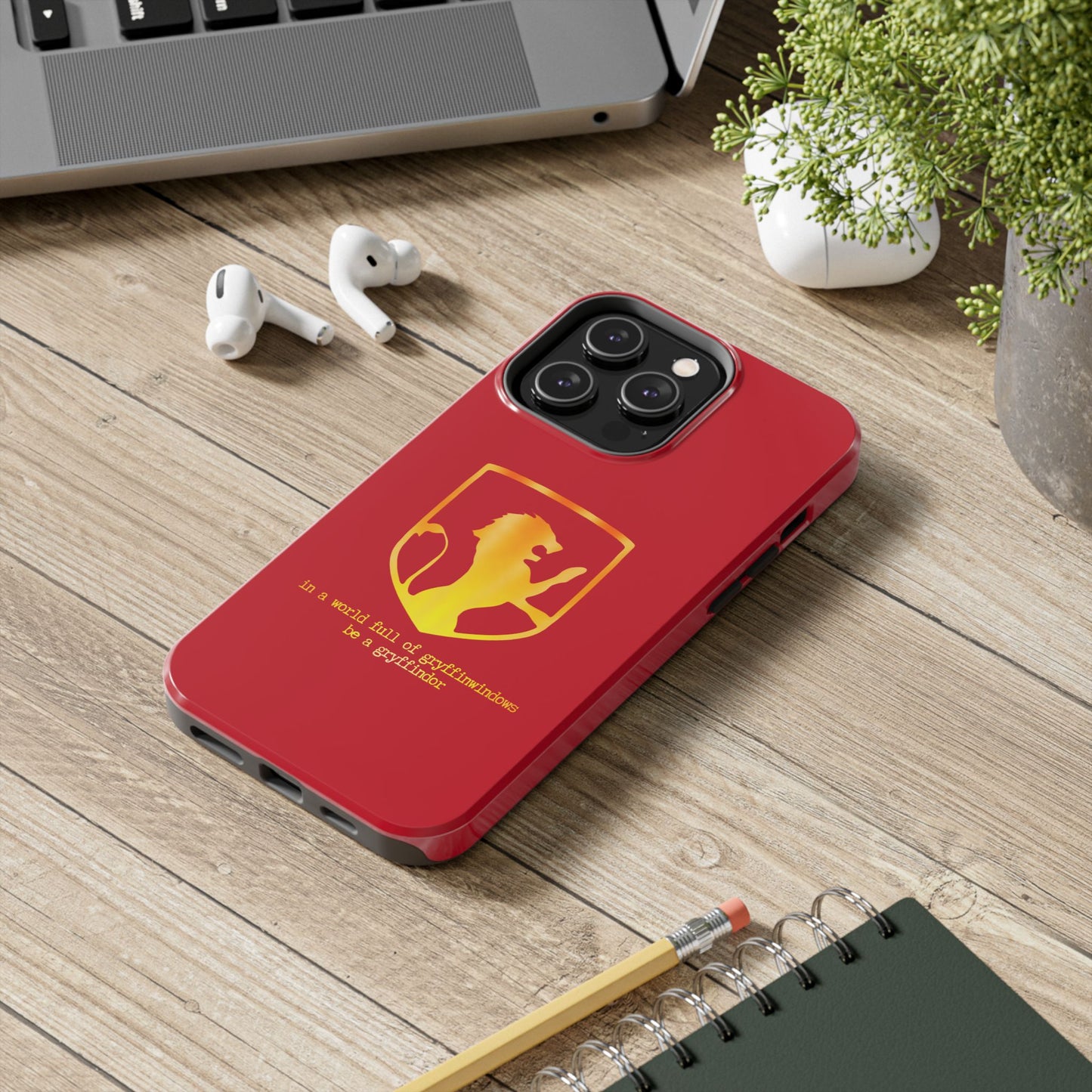 Sorting Hat Series Gyffindor Tough Phone Case - Stylish Protection for Harry Potter Fans