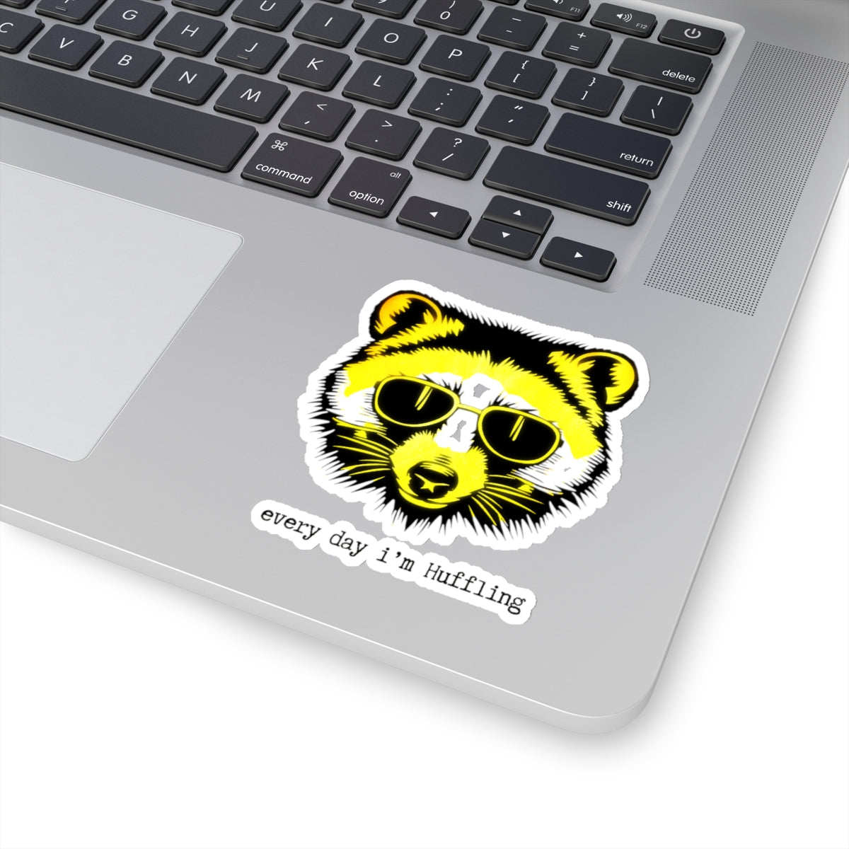 Potterhead Series "Every day I'm Huffling" Hufflepuff Kiss-Cut Sticker