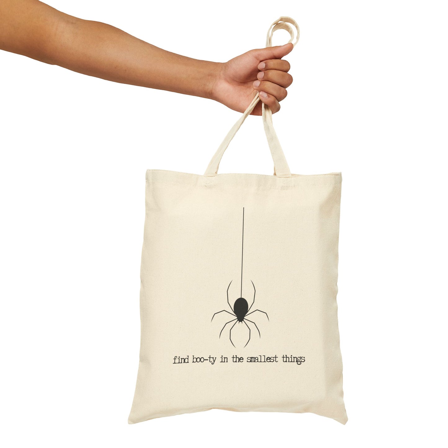 ""Find BOO-ty" in the Smallest Things" Benson Boone inspired 100% Cotton Canvas Tote Bag