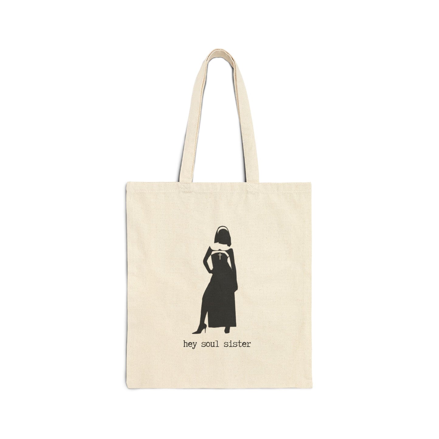 "Hey Soul Sister" 100% Cotton Canvas Tote Bag