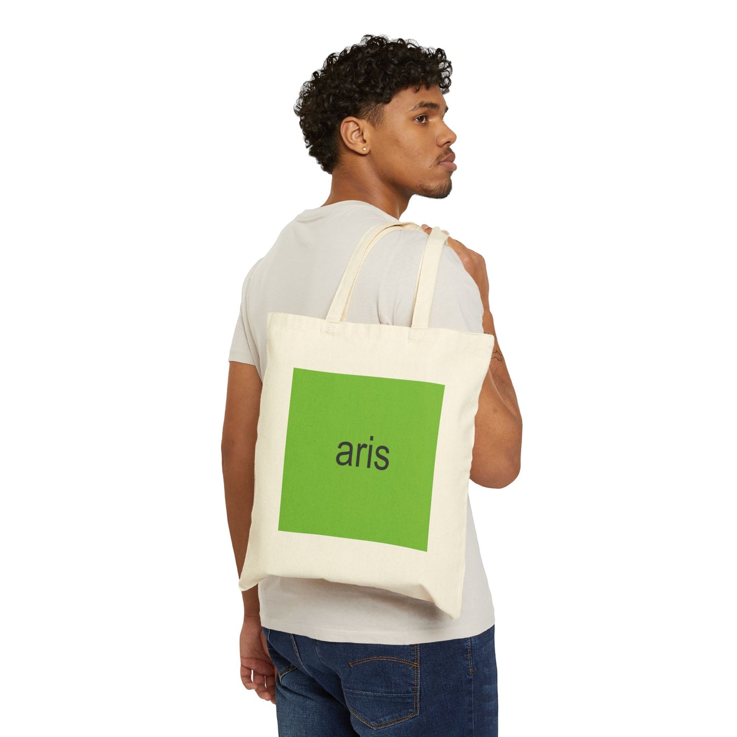 Brat-style ARIS 100% Cotton Canvas Tote Bag