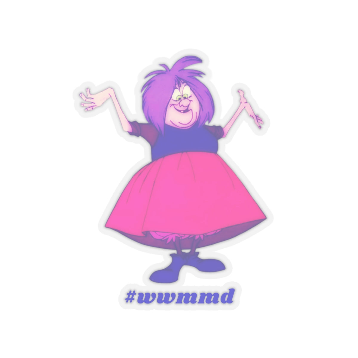 MADAM MIM "#wwmmd" Kiss-Cut Sticker