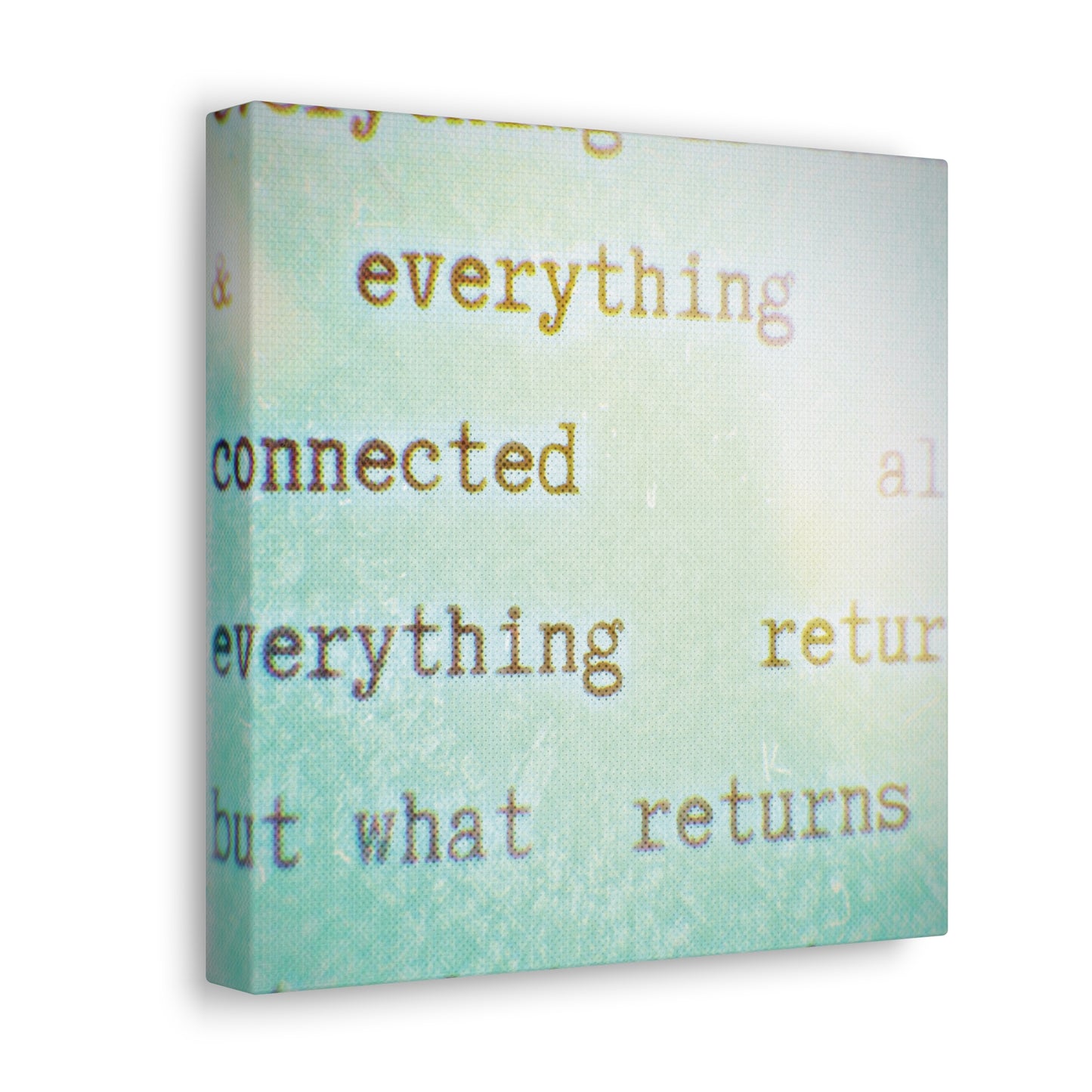 "Everything Is Connected"  | Modern Art for Home Decor