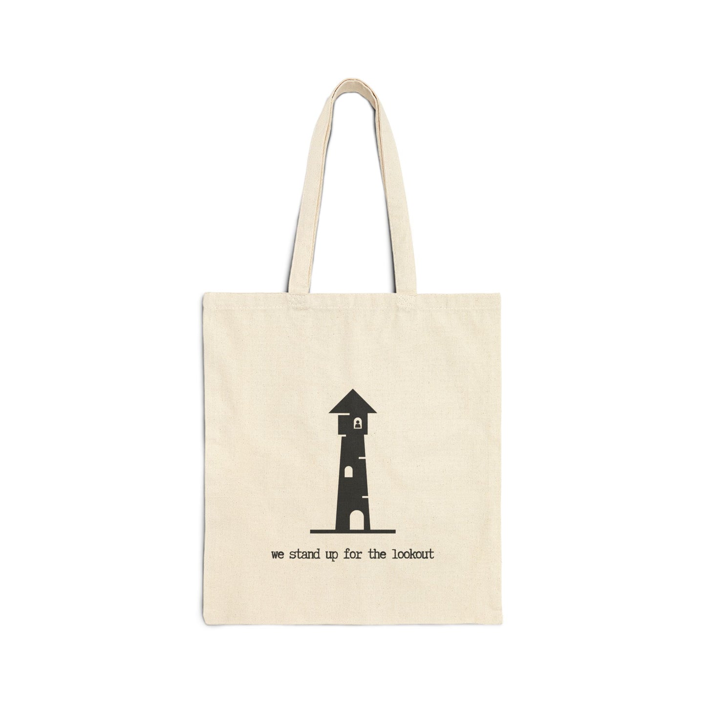 We Stand Up for the Lookout Indigo Girls 100% Cotton Canvas Tote Bag