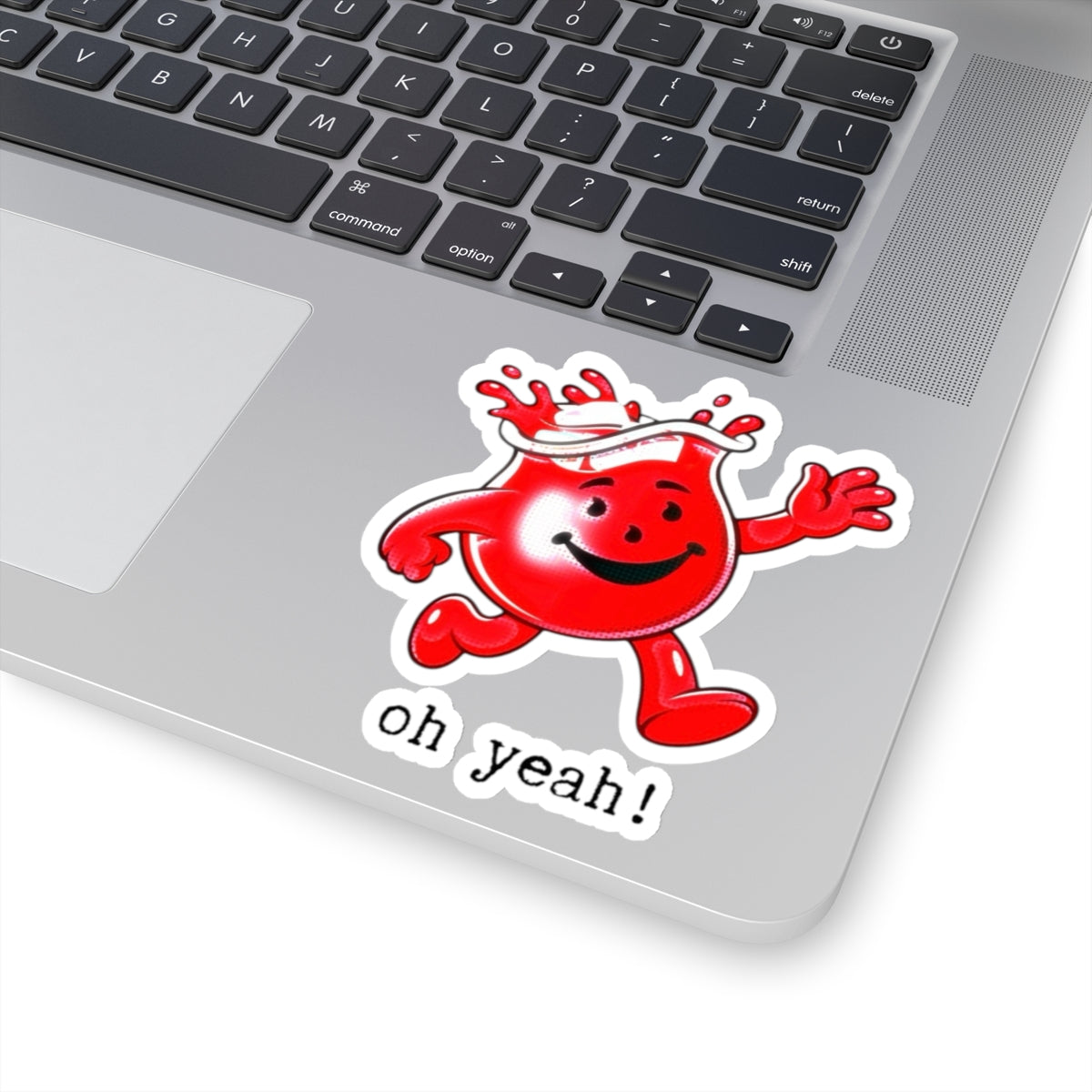 Kool-Aid Guy "oh yeah" Kiss-Cut Sticker