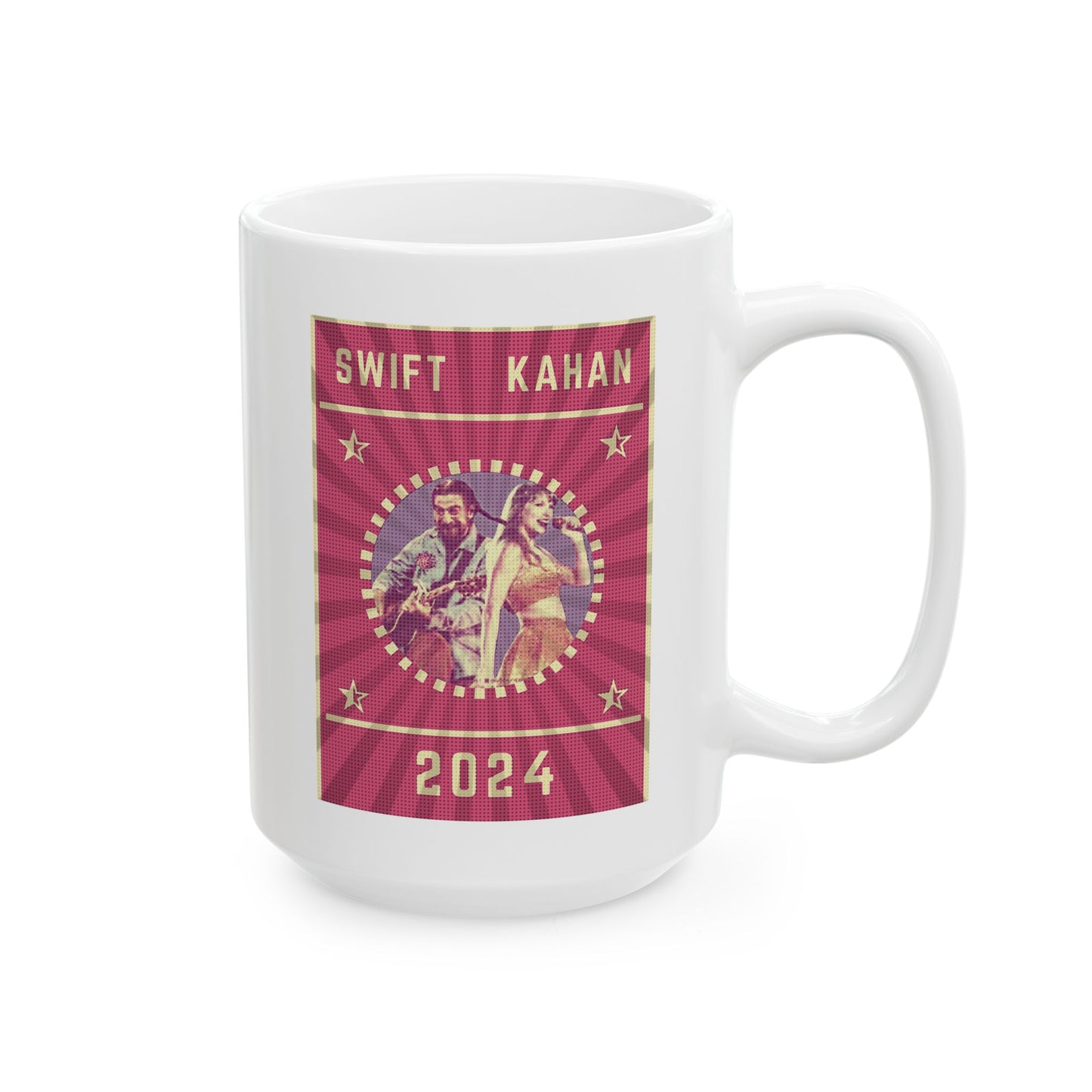 SWIFT/KAHAN 2024 Ceramic Mug (red)