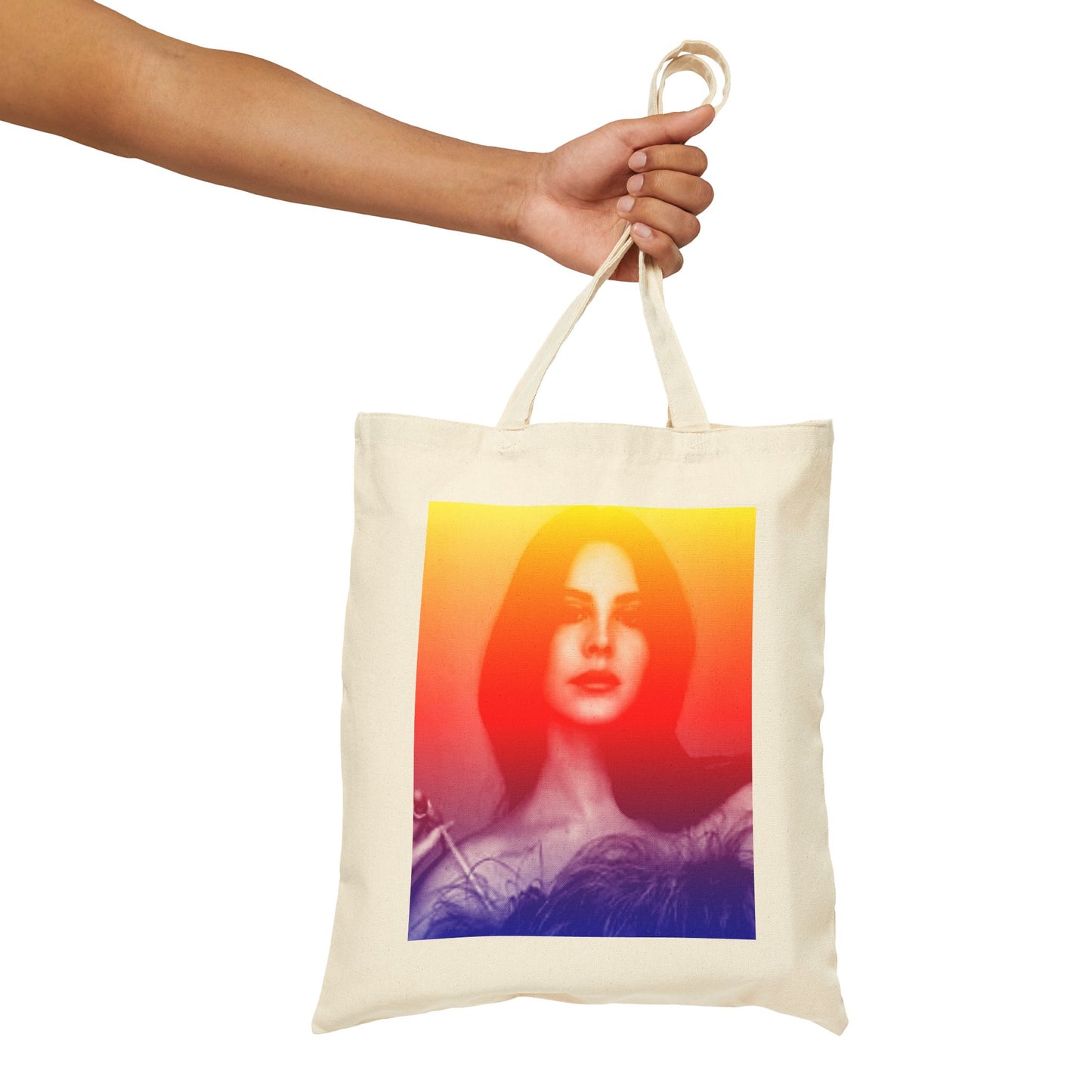 POP ART LANA 100% Cotton Canvas Tote Bag