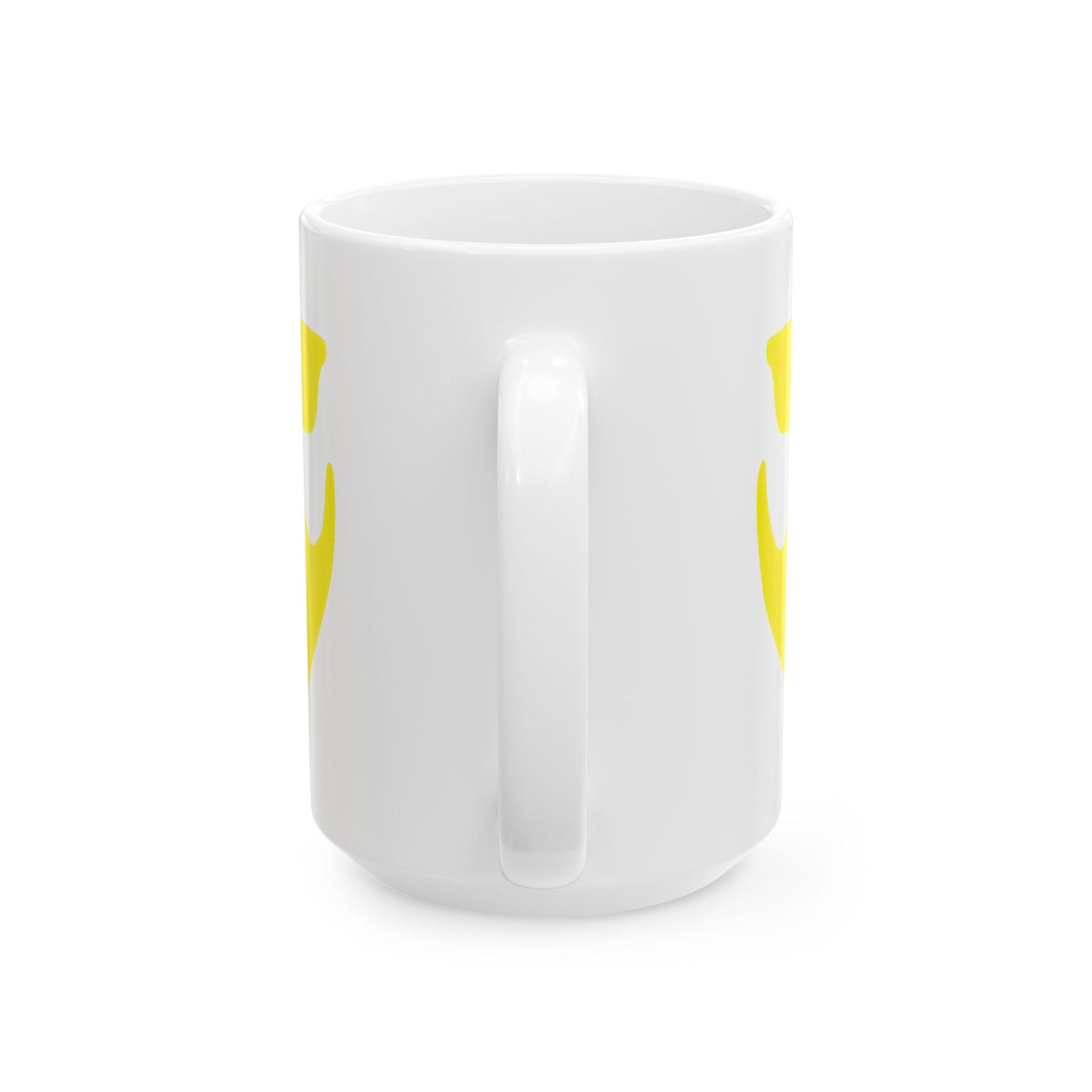 Sunshine Yellow Beardo XL Ceramic Mug