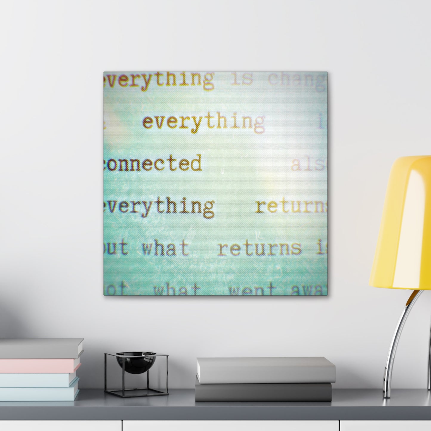 "Everything Is Connected"  | Modern Art for Home Decor