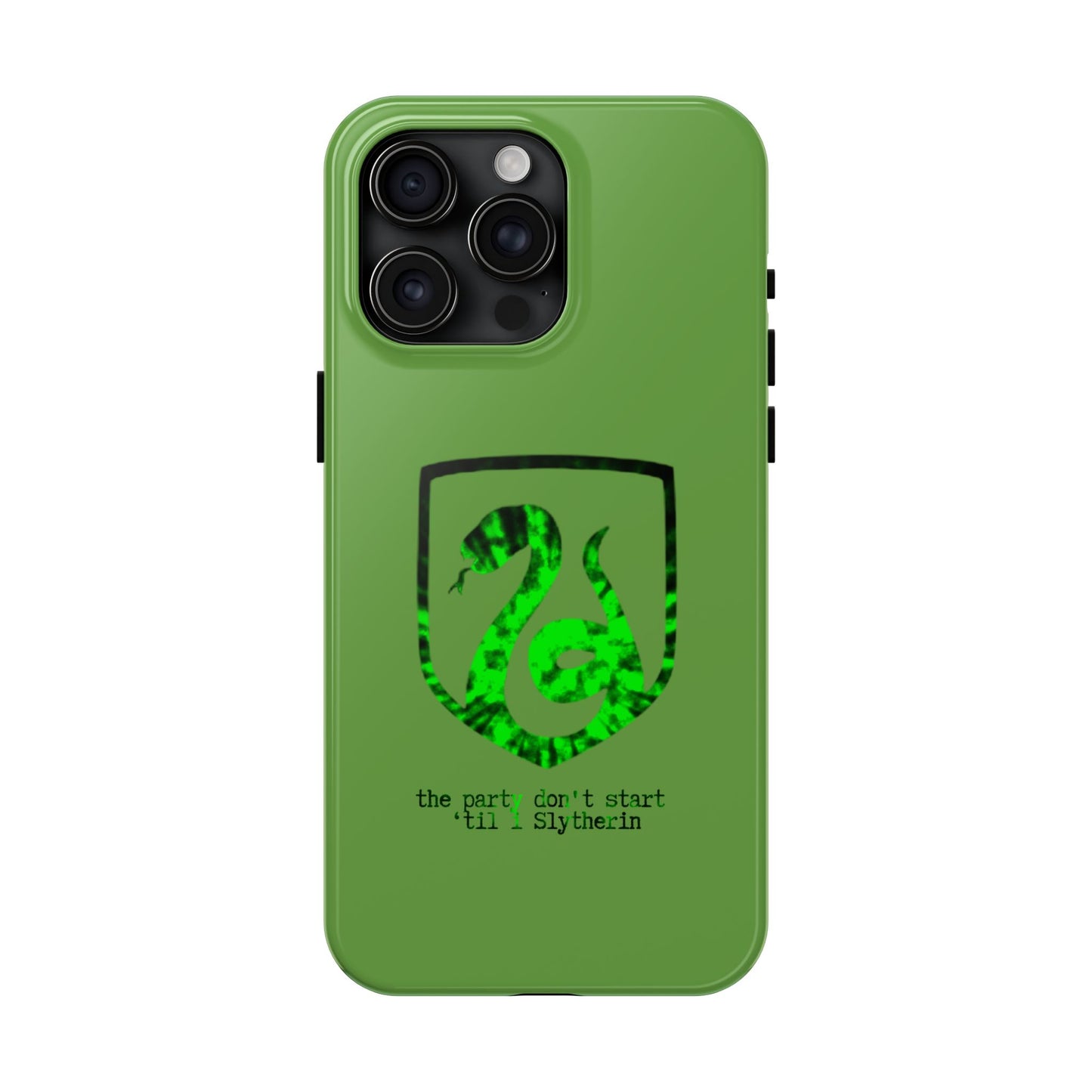 Sorting Hat Series Slytherin Tough Phone Case - Stylish Protection for Harry Potter Fans